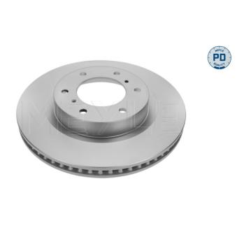 Jeu de 2 disques de frein avant MEYLE OEM 4615A038