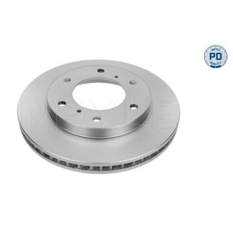 Jeu de 2 disques de frein avant MEYLE OEM 4615A061