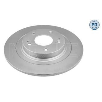 Jeu de 2 disques de frein arrière MEYLE OEM 4615A125