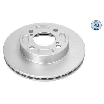 Jeu de 2 disques de frein avant MEYLE OEM 5531184M00