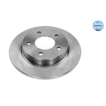 Jeu de 2 disques de frein arrière MEYLE OEM C24Y26251D