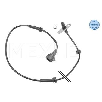 Capteur, vitesse de roue arrière gauche MEYLE 36-14 899 0003 pour NISSAN NAVARA 2.5 dCi - 163cv