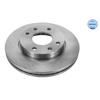 Jeu de 2 disques de frein avant MEYLE 37-15 521 0021 pour MERCEDES-BENZ CLASSE E 1.5 CRDi VGT - 110cv