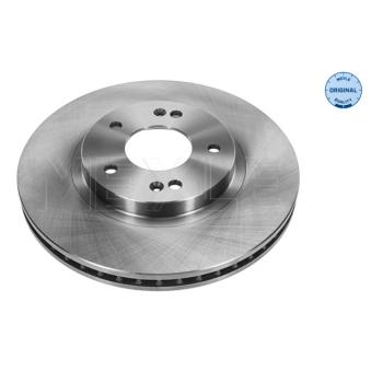 Jeu de 2 disques de frein avant MEYLE [37-15 521 0022]