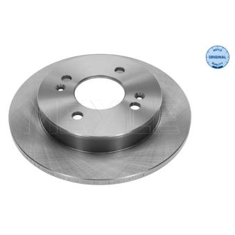 Jeu de 2 disques de frein arrière MEYLE OEM 584110X500
