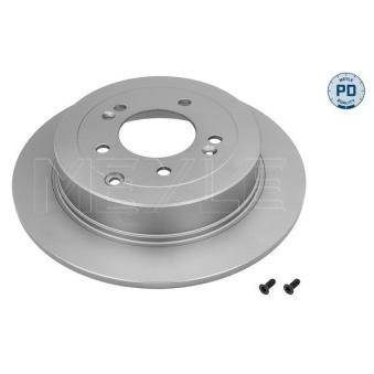 Jeu de 2 disques de frein arrière MEYLE OEM 58411D7000