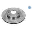 MEYLE 39-15 521 0004 - Jeu de 2 disques de frein arrière