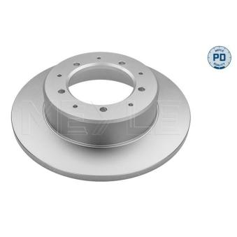 Jeu de 2 disques de frein arrière MEYLE OEM 571912