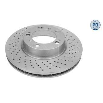 Disque de frein arrière droit MEYLE 483 521 0003/PD