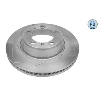 Disque de frein arrière gauche MEYLE 483 523 0011/PD pour PORSCHE PANAMERA 3.0 D - 211cv