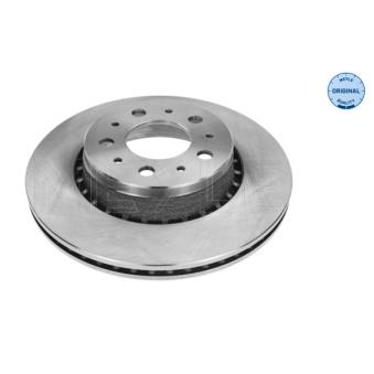 Jeu de 2 disques de frein avant MEYLE [515 521 5010]