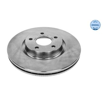 Jeu de 2 disques de frein avant MEYLE 515 521 5027 pour FORD C-MAX 2.0 TDCi - 170cv