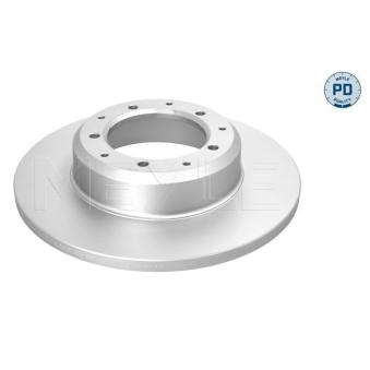 Jeu de 2 disques de frein arrière MEYLE OEM SDB000330