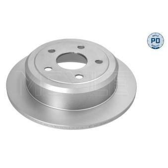 Jeu de 2 disques de frein arrière MEYLE 57-15 523 0003/PD