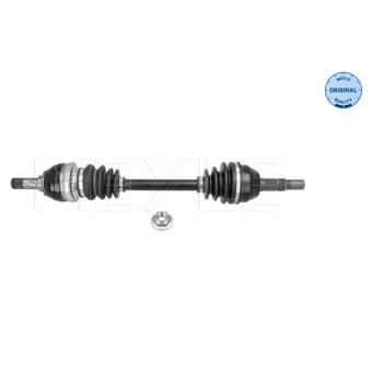 Arbre de transmission avant gauche MEYLE 614 498 0063 pour OPEL ASTRA 1.6 - 105cv