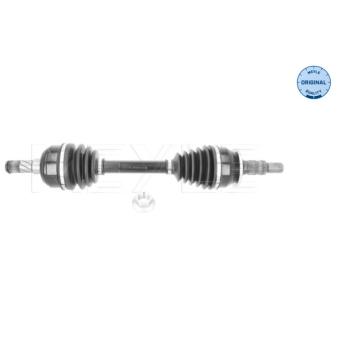 Arbre de transmission avant gauche MEYLE 614 498 0080 pour VOLKSWAGEN SCIROCCO 1.6 CDTi - 110cv