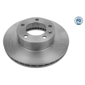 Jeu de 2 disques de frein avant MEYLE OEM 7700314064