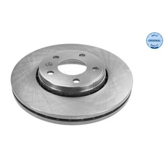 Jeu de 2 disques de frein avant MEYLE 615 521 0014 pour PEUGEOT 607 2.5 CDTI - 146cv