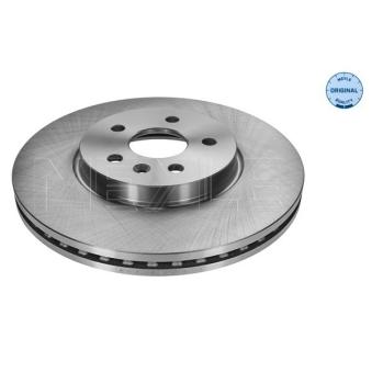 Jeu de 2 disques de frein avant MEYLE OEM 569091