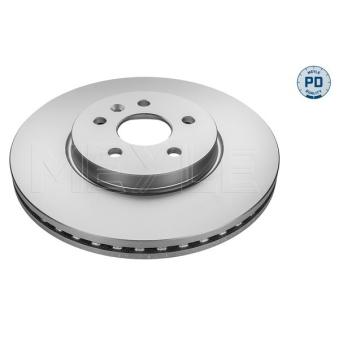 Jeu de 2 disques de frein avant MEYLE OEM 569091