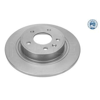 Jeu de 2 disques de frein arrière MEYLE OEM 95527033