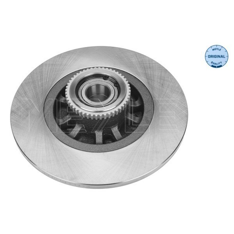 Jeu de 2 disques de frein arrière MEYLE 615 523 0018 - Visuel 1