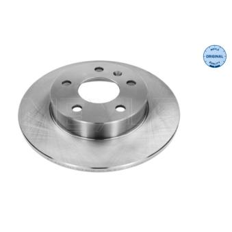 Jeu de 2 disques de frein arrière MEYLE OEM 0569109 Jeu de 2 disques de frein arrière MEYLE OEM 0569109