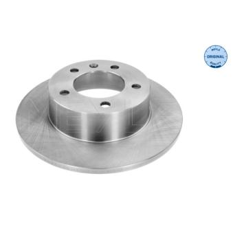 Jeu de 2 disques de frein arrière MEYLE OEM 4403045