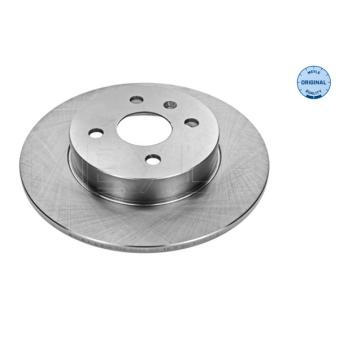 Jeu de 2 disques de frein arrière MEYLE OEM 93176548