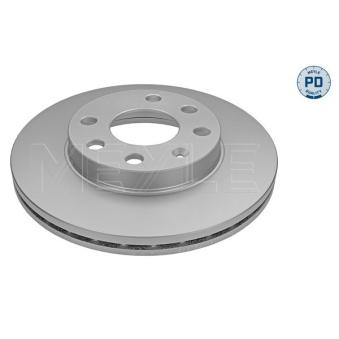 Jeu de 2 disques de frein avant MEYLE OEM 90008032