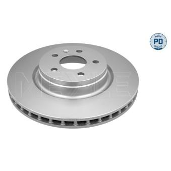 Jeu de 2 disques de frein avant MEYLE 70-83 521 0001/PD