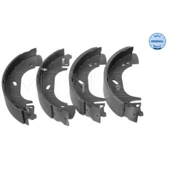 Jeu de mâchoires de frein MEYLE 714 042 1003 pour PEUGEOT 607 2.5 TD - 101cv