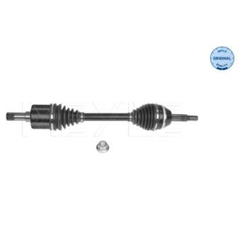Arbre de transmission avant gauche MEYLE 714 498 0056 pour PEUGEOT 206+ 2.2 TDCi - 110cv