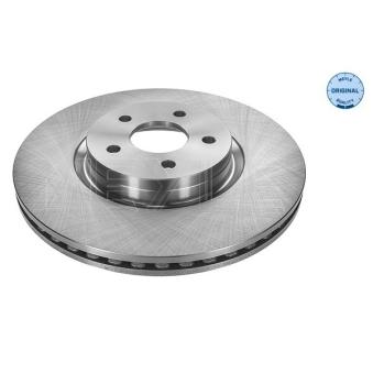 Jeu de 2 disques de frein avant MEYLE OEM CV611125FA