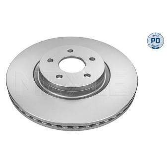 Jeu de 2 disques de frein avant MEYLE OEM CV611125GA