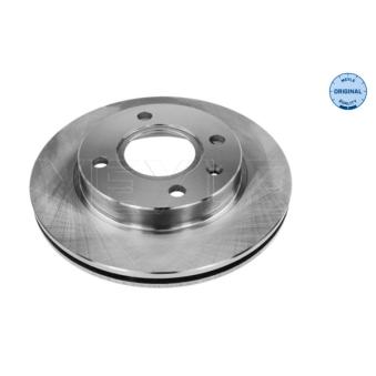 Jeu de 2 disques de frein avant MEYLE OEM YS6W1125AA