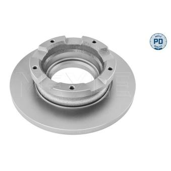 Jeu de 2 disques de frein arrière MEYLE OEM 1451161