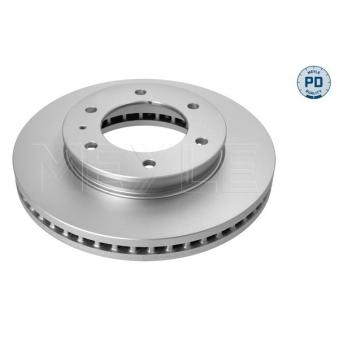 Jeu de 2 disques de frein avant MEYLE OEM 1742318