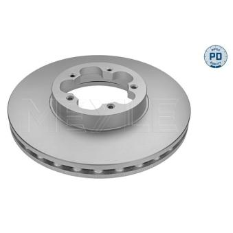 Jeu de 2 disques de frein avant MEYLE OEM 1503287 Jeu de 2 disques de frein avant MEYLE OEM 1503287