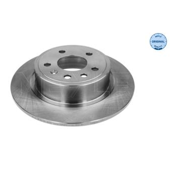 Jeu de 2 disques de frein arrière MEYLE OEM 4907523