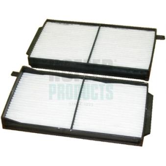 Filtre, air de l'habitacle HOFFER 17050F-X2