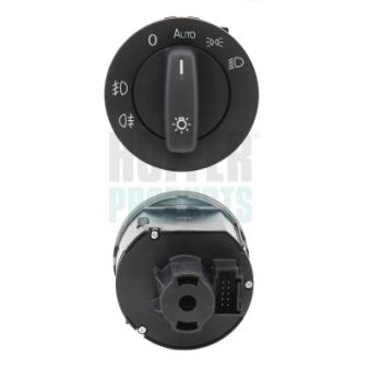Interrupteur, lumière principale HOFFER OEM 1K0941431ASREH Interrupteur, lumière principale HOFFER OEM 1K0941431ASREH