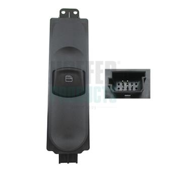 Interrupteur, lève-vitre HOFFER OEM 6395451413