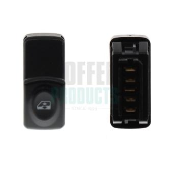 Interrupteur, lève-vitre HOFFER OEM 7700838102