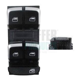 Interrupteur, lève-vitre avant gauche HOFFER OEM 8U0959851