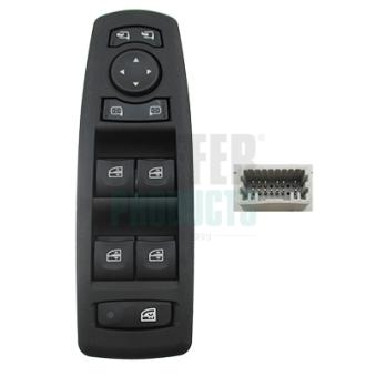 Interrupteur, lève-vitre HOFFER OEM 254000015R