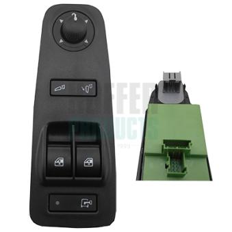 Interrupteur, lève-vitre avant gauche HOFFER [2106290]