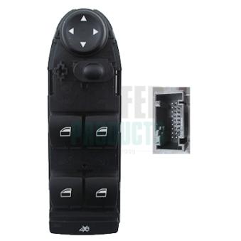 Interrupteur, lève-vitre avant gauche HOFFER OEM 61316948623