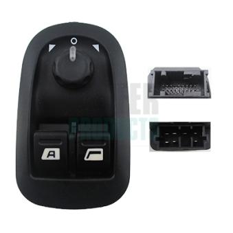 Interrupteur, lève-vitre avant gauche HOFFER [2106546]