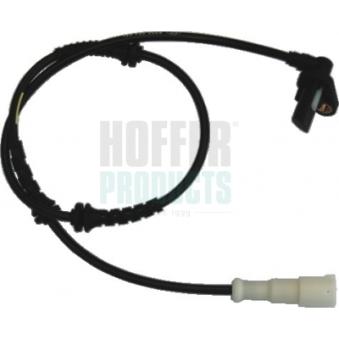 Capteur, vitesse de roue arrière gauche HOFFER OEM 8200254681